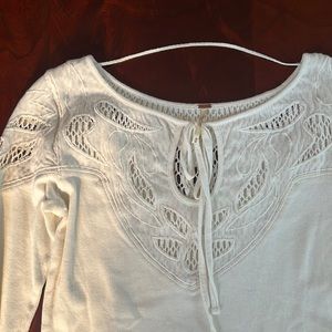 Free people long sleeve shirt